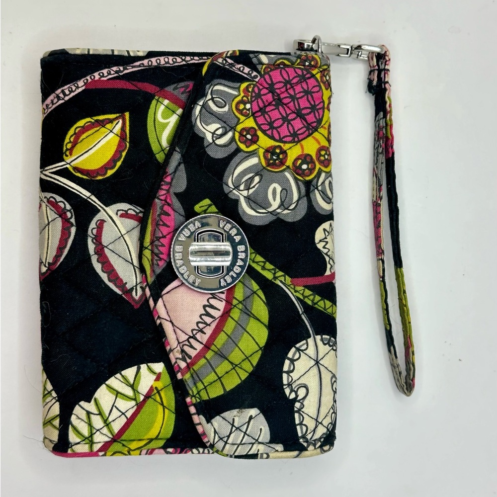 Vera Bradley Retired Moon Blooms” Wristlet